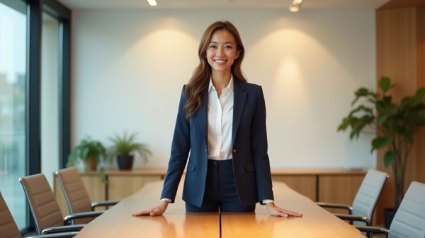 Maîtriser les poses professionnelles pour une photo d'entreprise réussie