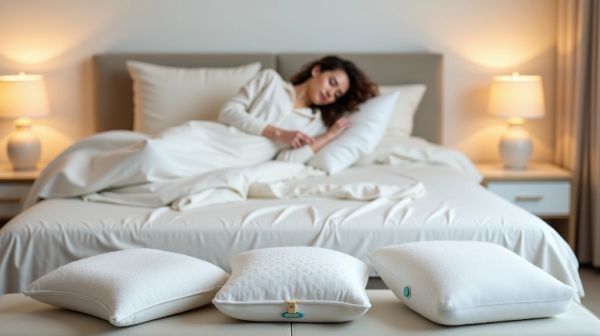 Optimiser votre sommeil avec les meilleurs oreillers ergonomiques
